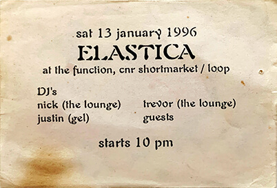 Elastica: First Funtion show 1996
